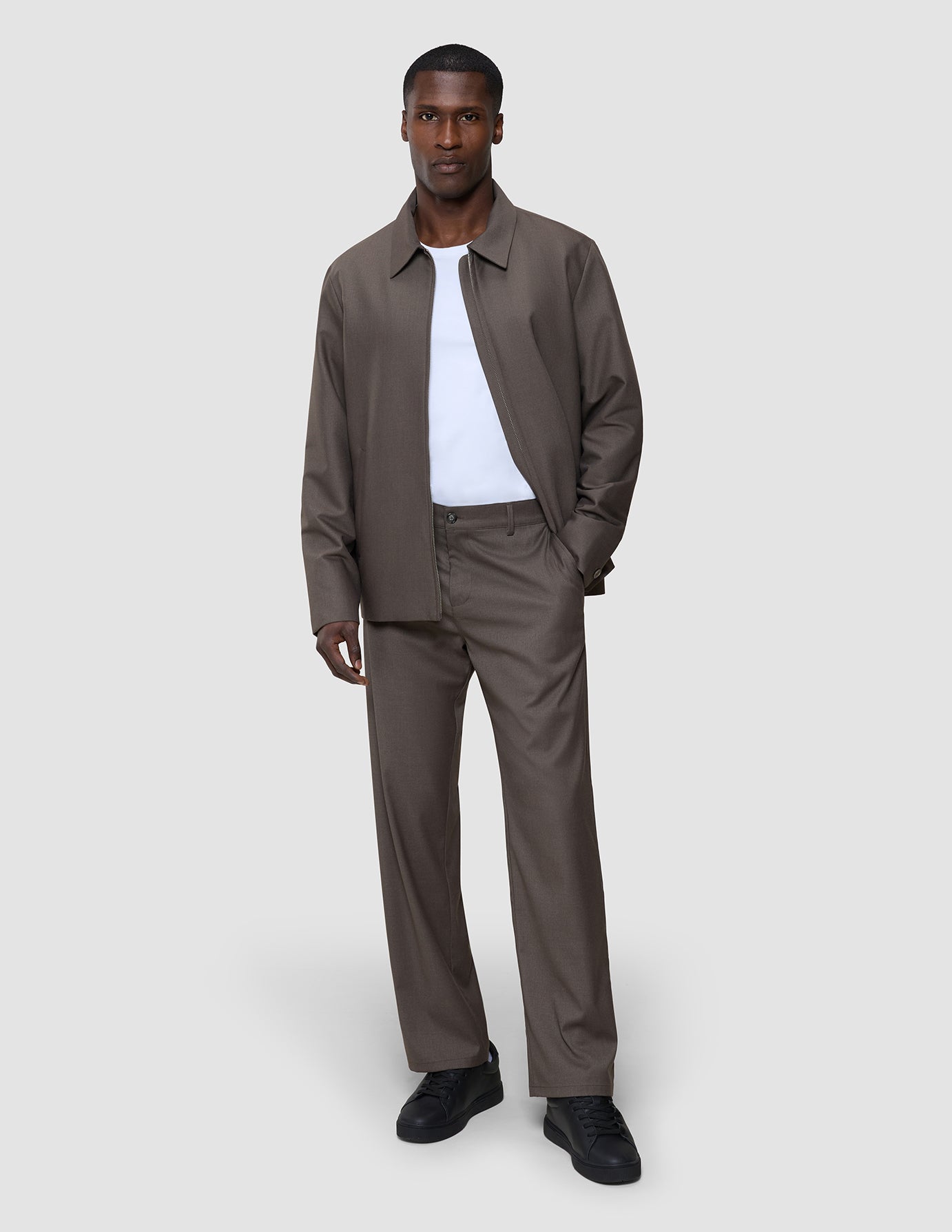 Siena Jacket Dark Chestnut Melange
